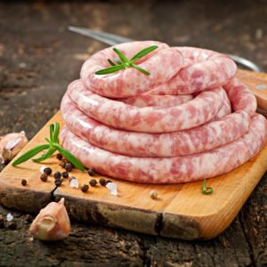La saucisse de volaille